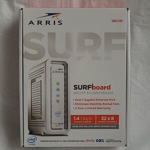 Arris SB6190 Surfboard DOCSIS 3.0 Cable Modem